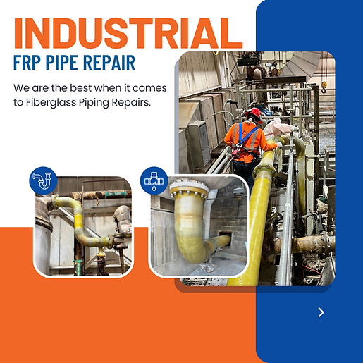 FRP Pipe Repair Plastech Service Inc